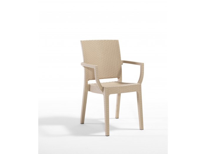 Градински стол SIDNEY (капучино)